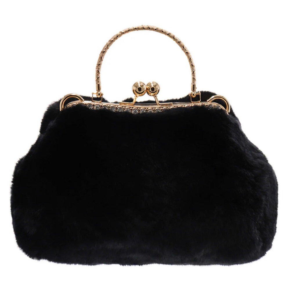 Rex Rabbit Fur Handbag